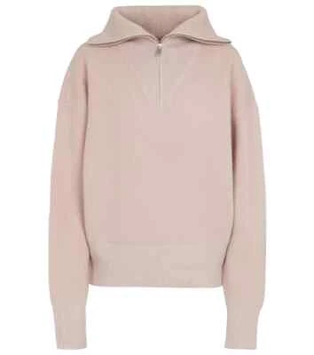 NEW Isabel Marant Étoile Fancy wool-blend sweater in Greyish Pink Size 42 #S5811 - Image 1 of 4