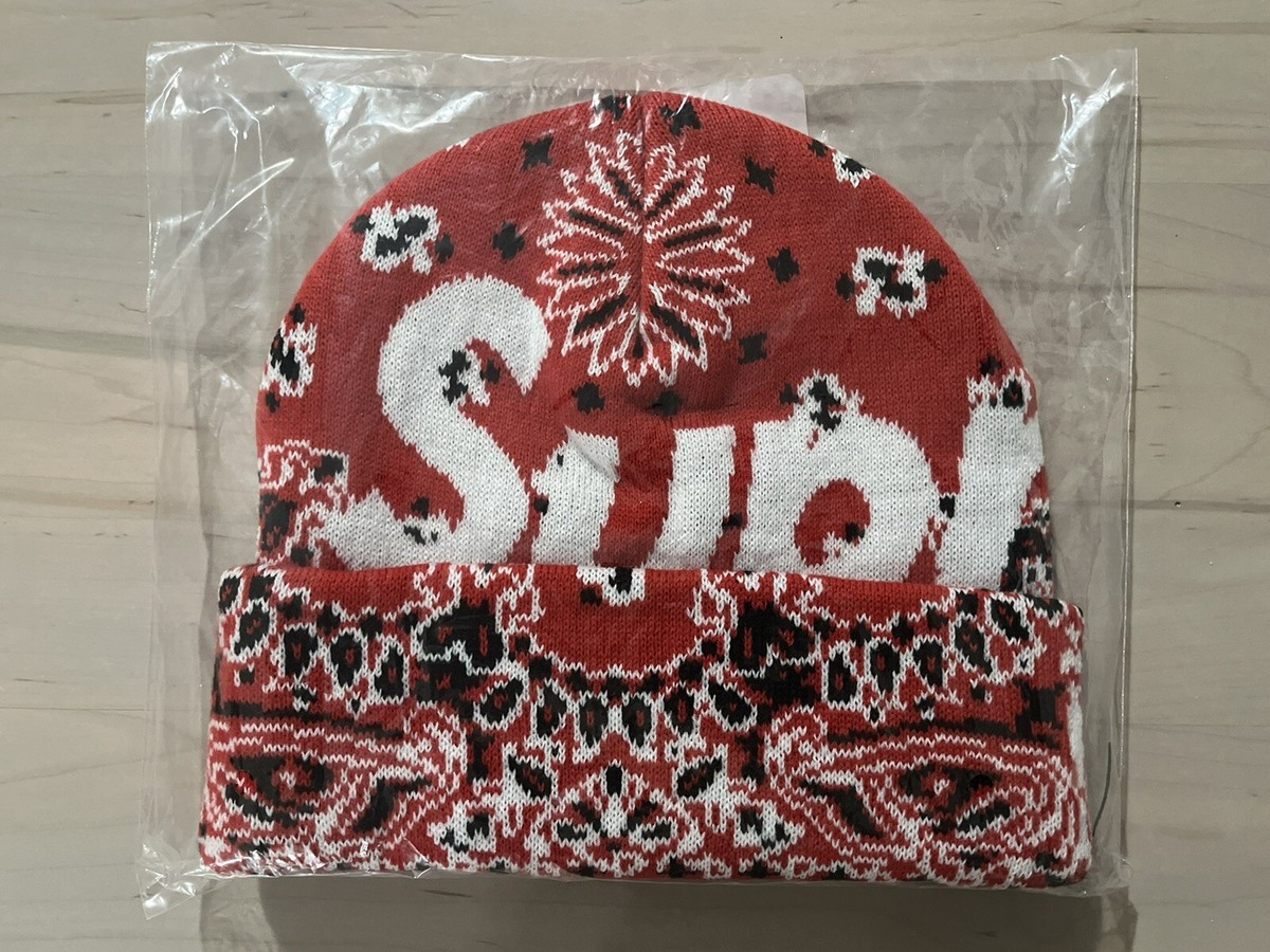 Supreme Red Beanie Hats for Men for sale - eBay Supreme Red Beanie Hats for Men for sale - eBay