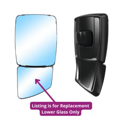 Claas Heavy Duty Wide Angle Lower Glass Replacement Right - Mekra 401009422