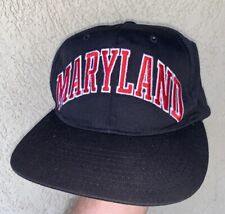 Maryland Terrapins Black Arch Starter SnapBack The Right Hat DR