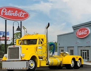 1/64 DCP YELLOW PETERBILT 379 DAY CAB - Picture 1 of 6