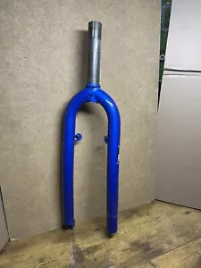 Blue Tange 90 L Big Fork Triple Butted Cro-mo Japan 1 1/8” Threaded Steerer Tube - Picture 1 of 17