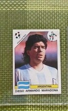 Panini FIFA WORLD CUP 1990 Sticker MARADONA WORLD CUP WINNER IN 1986 ORIGINAL