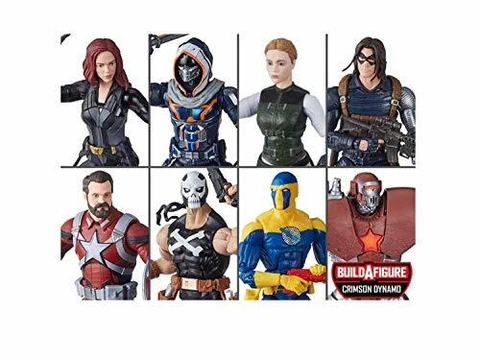 Exlusive Black Widow Marvel Legends Wave 1 Set of 7 Figures (Crimson Dynamo BAF) Cover