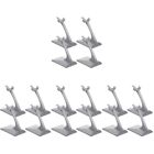  16 pcs Airplane Holder Plastic Display Stands Aircraft Model Display Stands