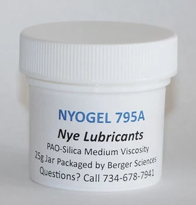 Nye Lubricants 25g Jar Nyogel 795A Light Damping Synthetic Grease (Sub For 774) - Picture 1 of 2