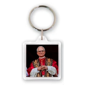 PAPA LEON XIV POPE LEO XIV LLAVERO KEYRING - Imagen 1 de 2