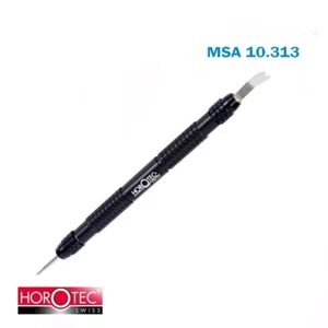 HOROTEC® MSA10.313 Federstegwerkzeug, Griff schwarz eloxiert Ø8 mm, L135 mm. - Bild 1 von 5