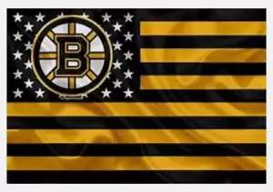 Boston Bruins Hockey Team 3' X 5' Fan Flag. Go Bruins! - Picture 1 of 1