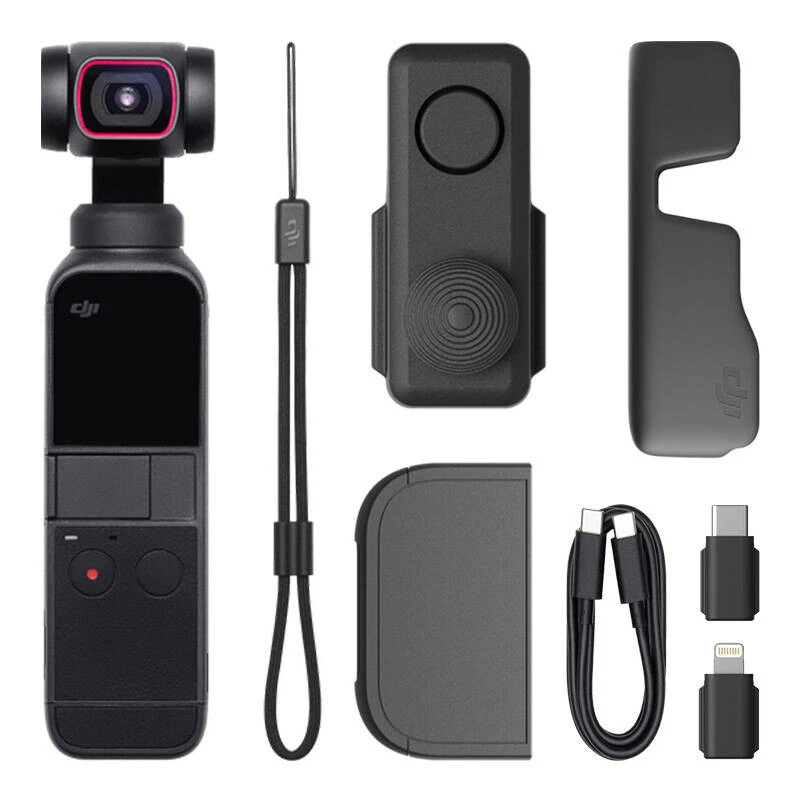 DJI Osmo Pocket 2 Handheld Gimbal Stabilizer Camera - Image 1 of 4