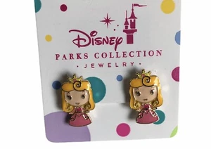 Boucle D’oreille Earring Jewelry Princesse Aurore Disney Disneyland Paris Neuf - Picture 1 of 2