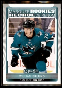 2021-22 O-Pee-Chee Update William Eklund Rookie San Jose Sharks #611 - Picture 1 of 2
