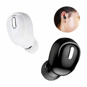 Bluetooth Pojedyncze słuchawki 5.0 X9 Zestaw słuchawkowy Słuchawki douszne Zestaw głośnomówiący do iPhone Samsung - Zdjęcie 1 z 14