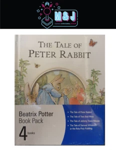 The Tale Of Peter Rabbit+ More 4 Book Pack Brand New Sealed (Aussie Seller) - Bild 1 von 4