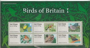 GB (B-5067) POST & GO 2010 FS6 BIRDS 1st SERIES x 6 1st CLASS PRESENTATION PACK - Picture 1 of 1