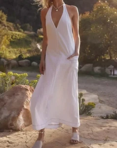 Free People FP Beach White Dress XS TP Small - Picture 1 of 5