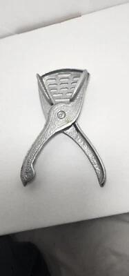 Prensa de ajo/exprimidor de cítricos manual de aluminio vintage Foto 1 de 4