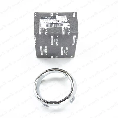 New Genuine Infiniti M37 M56 Q70 Front Bumper Driver Side Fog Light Bezel Trim - Image 1 of 4