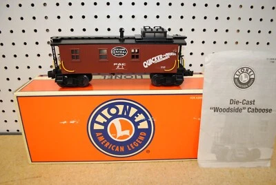 Lionel 6-17637 New York Central "Quicker via Peoria" Diecast Caboose Car O-Scale - Image 1 of 4