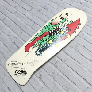 Vintage Santa Cruz Keith Meek Signed Slasher Reissue Skateboard Deck New - Picture 1 of 7