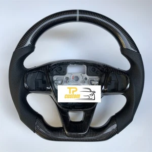 Carbon Fiber Steering Wheel For Ford Focus MK4 RS ST/Bronco Sport/Escape 2019+ - Foto 1 di 8