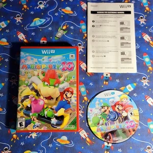 Mario Party 10 Nintendo Wii U Complete W/ Manual CIB Tested Working CLEAN - Picture 1 of 4