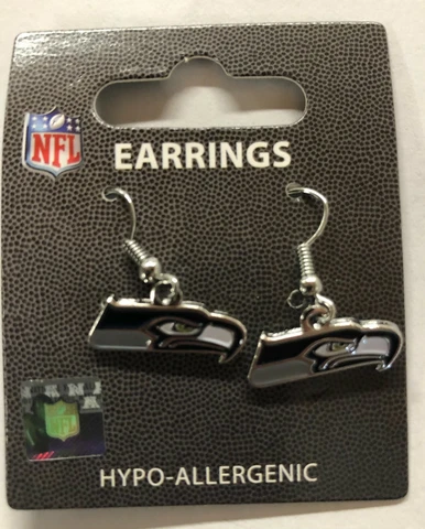 Seattle Seahawks Earrings Cover