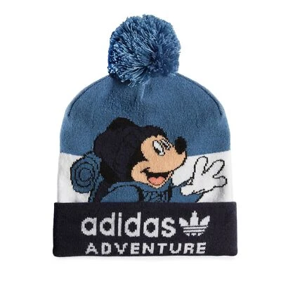 adidas Kinder Mütze Mickey Mouse Micky Maus Beanie Ski Winter Mütze Adventure