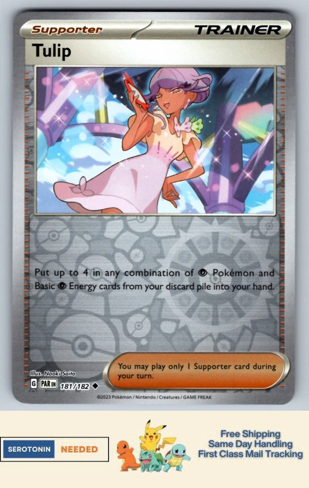 Tulip - #181/182 - SV04: Paradox Rift - Pokemon TCG - Image 1 of 2