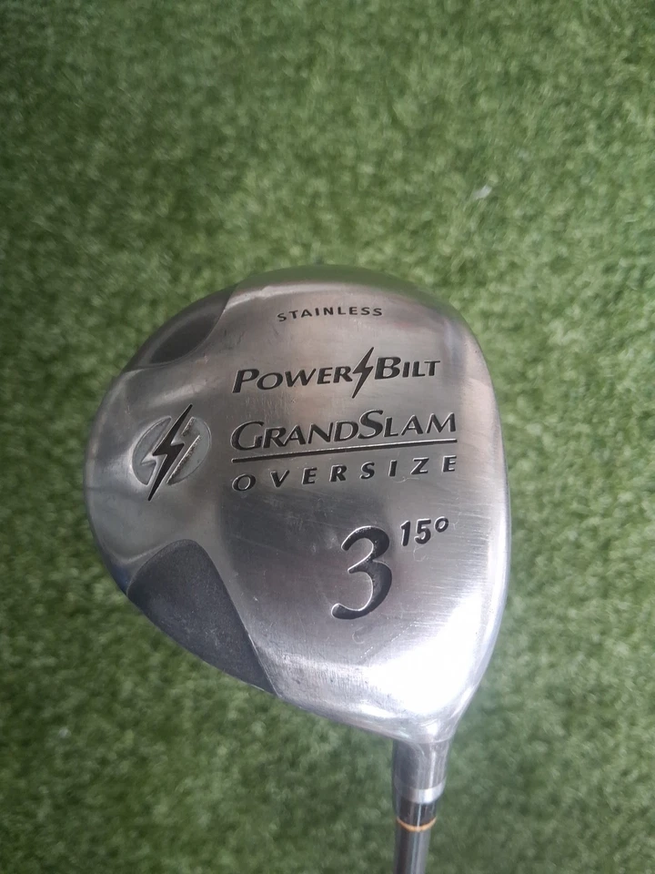  Power Bilt Grand Slam 15 °3 木质 R 硬度⛳️ 免运费  — 第 1/4 张图片