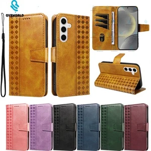 Handyhülle für Samsung S25 Edge S25 S24 S23 S22 S21 S20 S10 Stoßfest Wallet Case - Picture 1 of 19
