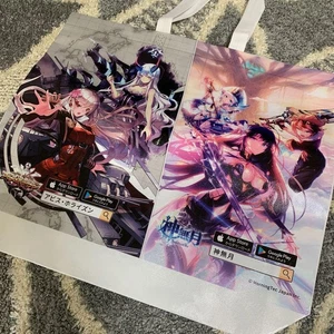Bolso Shopper Abyss Horizon Kannazuki Anime Game Edición Limitada Grande Doblado - Imagen 1 de 2