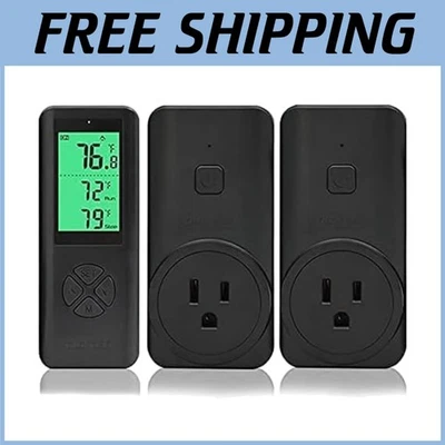 Programmable Temperature Controller - 2 Remote Receivers - Image 1 of 4