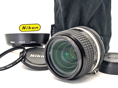 [N COMO NUEVO+ con HN-3] Lente Nikon Ai-s Nikkor 35 mm F/2 gran angular MF de Japón Foto 1 de 4