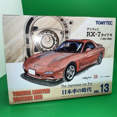 TOMICA LIMITED VINTAGE NEO JAPONÉS COCHE ERA #13 RX-7 TIPO R 1/64 de Japón Foto 1 de 4