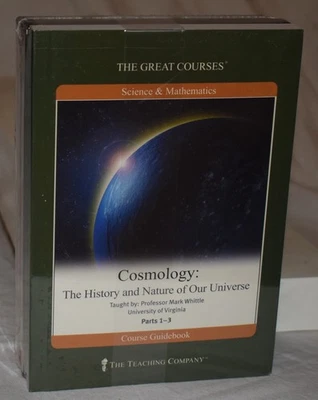 Great Courses: Cosmology Parts 1-3 (6 DVDs + Guidebook) NEW SEALED - Image 1 of 3