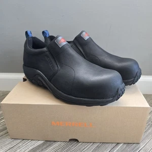Zapato de trabajo Merrell Jungle Moc LTR CT para hombre J099317W negro talla 13 W nuevo en caja - Imagen 1 de 16