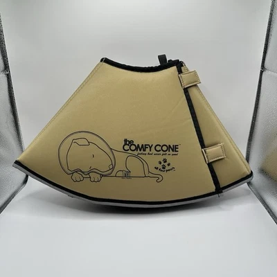 NUEVO El Cómodo Cono Cuello Perros Flexible y Cómodo Protección Mascota Grande/L Foto 1 de 4