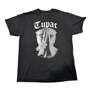 Tupac Shakur Cross Colors T-Shirt Size Large Rap Tee - Picture 1 of 7