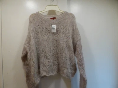 Красный от bke Wms L радужный понтий вязаный свитер большого размера новый с Ярлыками - Изображение 1 из 4