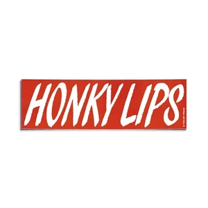 HONKY LIPS Bumper Sticker - Funny - National Lampoon's Vintage Style Vinyl 80s - Picture 1 of 3