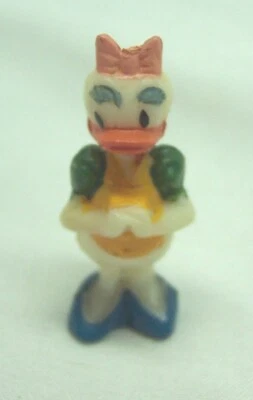 Figura de juguete de plástico vintage años 60 Walt Disney MARX Disneykins DAISY DUCK Foto 1 de 3