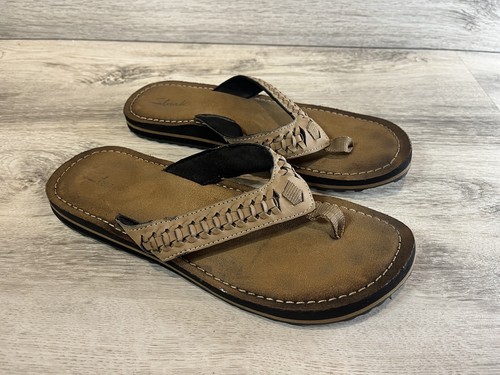 Collezione by Clarks Fenner Nerice sandali infradito marroni donna 8M tanga