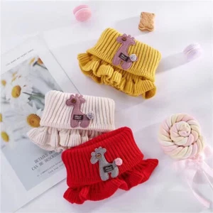 Autumn And Winter Children's Scarf Cartoon Deer Baby Fake Collar Scarf _pw - Imagen 1 de 18