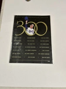 Nolan Ryan Commemorative Program 300 Game Winners - Picture 1 of 2