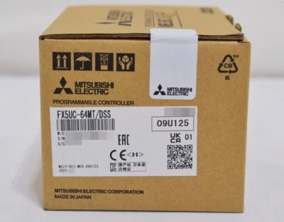 New In Box MITSUBISHI FX5UC-64MT/DSS Programable Controller - Image 1 of 2