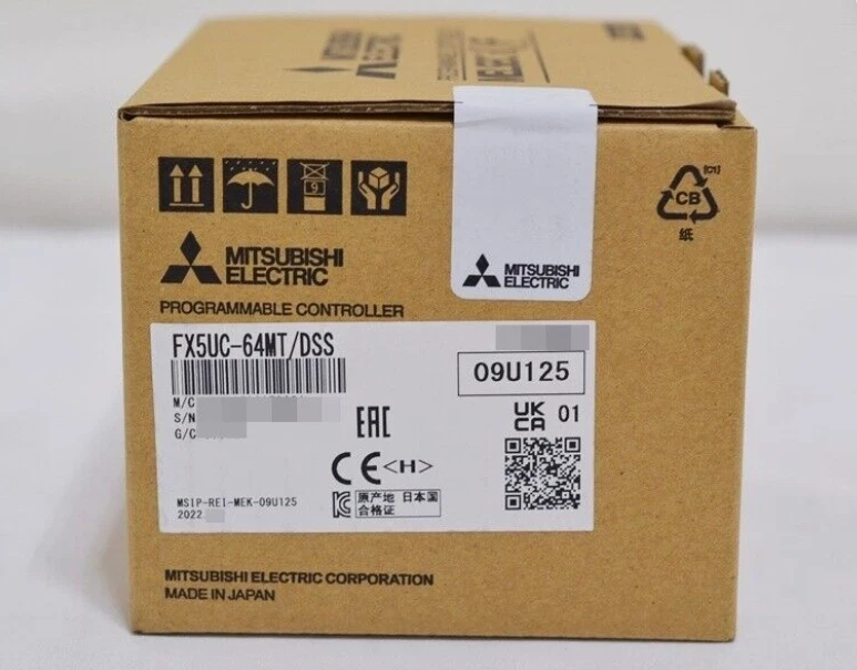 New In Box MITSUBISHI FX5UC-64MT/DSS Programable Controller - Image 1 of 2
