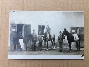 Old Photo Postcard Military First War Divided - Picture 1 of 2