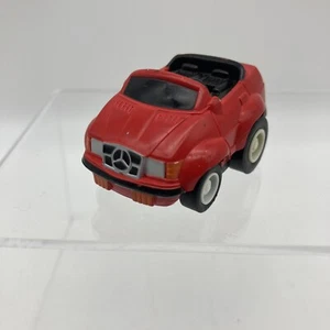Vintage 1987 Buddy L Corp Mini rot Mercedes Spielzeug Auto - Meine ersten Freunde - Bild 1 von 7