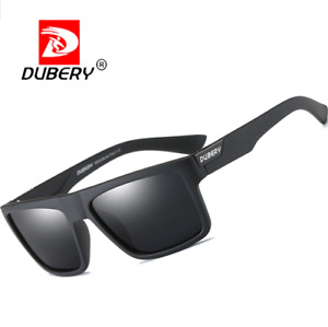 DUBERY Square Polarized Sport Sunglasses For Men Outdoor Driving Fishing Glasses